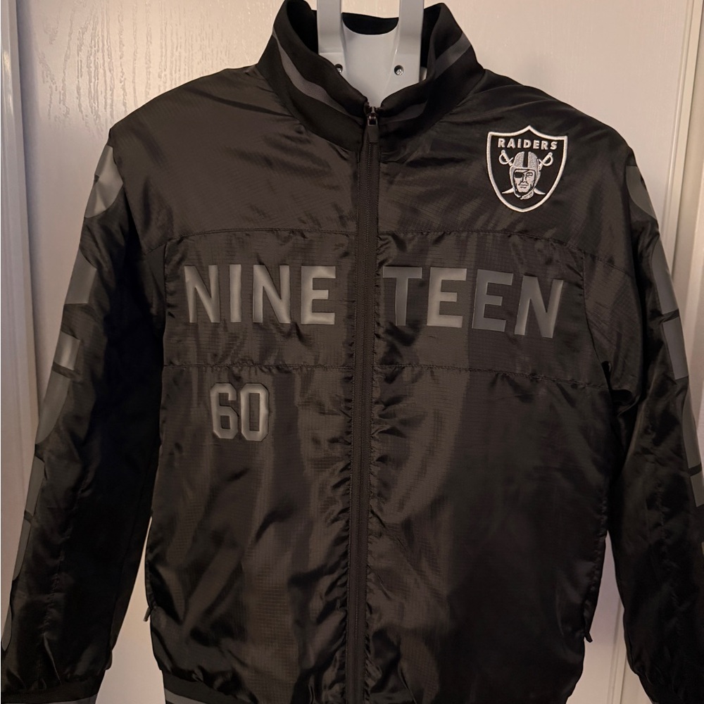 BRAND NEW Men’s size small Raiders Bomber jacket